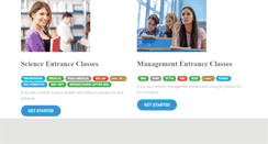 Desktop Screenshot of entrancestudies.com